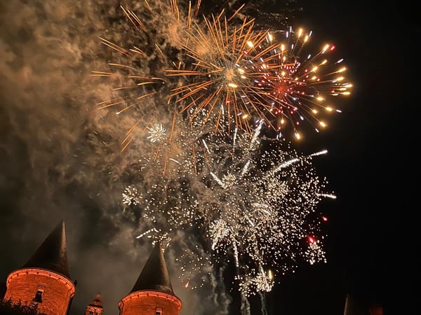 Le château de Bourlémont s’illumine de 1000 feux