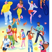 Le village en musique