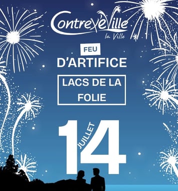 Dj et feu d'artifice du 14 juillet