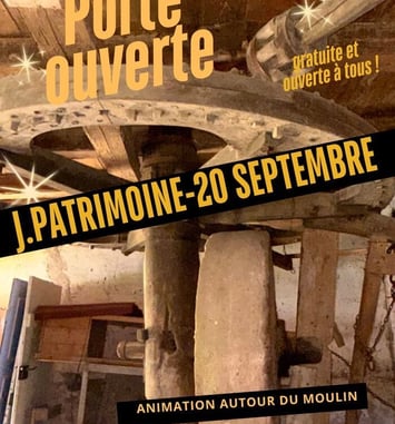 Restauration et remise en route d'un moulin à huile et son pressoir datés du XVIIIème siècle