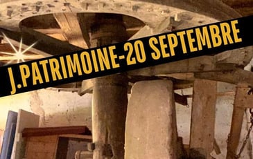 Restauration et remise en route d'un moulin à huile et son pressoir datés du XVIIIème siècle
