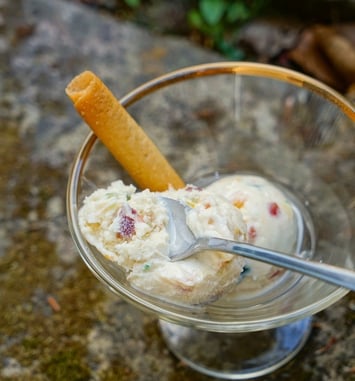 La glace Plombières : présentation et dégustation