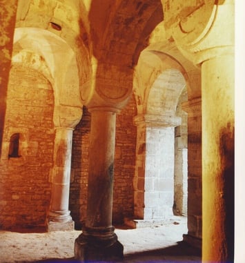 Visite guidée de la crypte romane