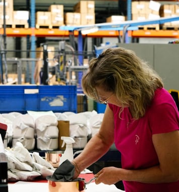 Visite guidée de l'usine De Buyer. COMPLET