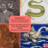 Visite guidée de l'exposition "Pierre Waidmann et les arts décoratifs"