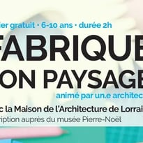 Atelier Fabrique ton paysage, « de l'autre côté » animé par un.e architecte