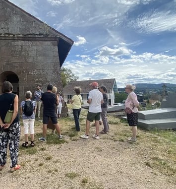 Découvrez avec un guide une église romane