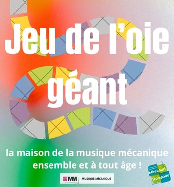Jeu de l'oie à la Maison de la musique mécanique