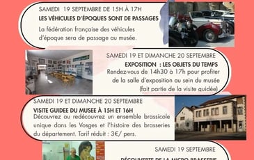 Visite guidée du Musée Vosgien de la Brasserie