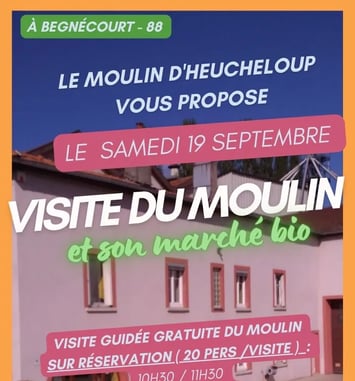 Visite guidée d'un Moulin