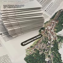 Visite de Plombières-les-Bains par le photographe Damien Raymond