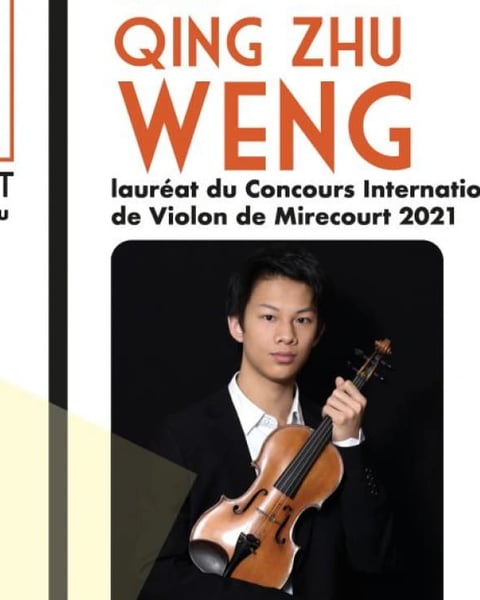 Rencontres internationales de violon, concert à Mirecourt
