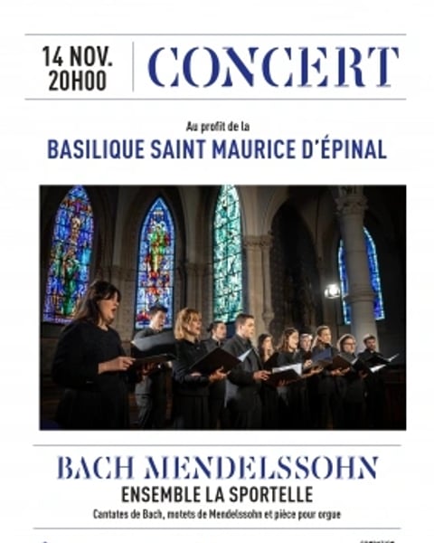 Bach Mendelssohn au profit de la basilique Saint-Maurice