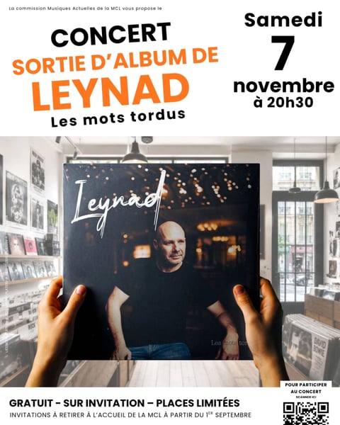 Sortie de l’album de Leynad, Les Mots Tordus
